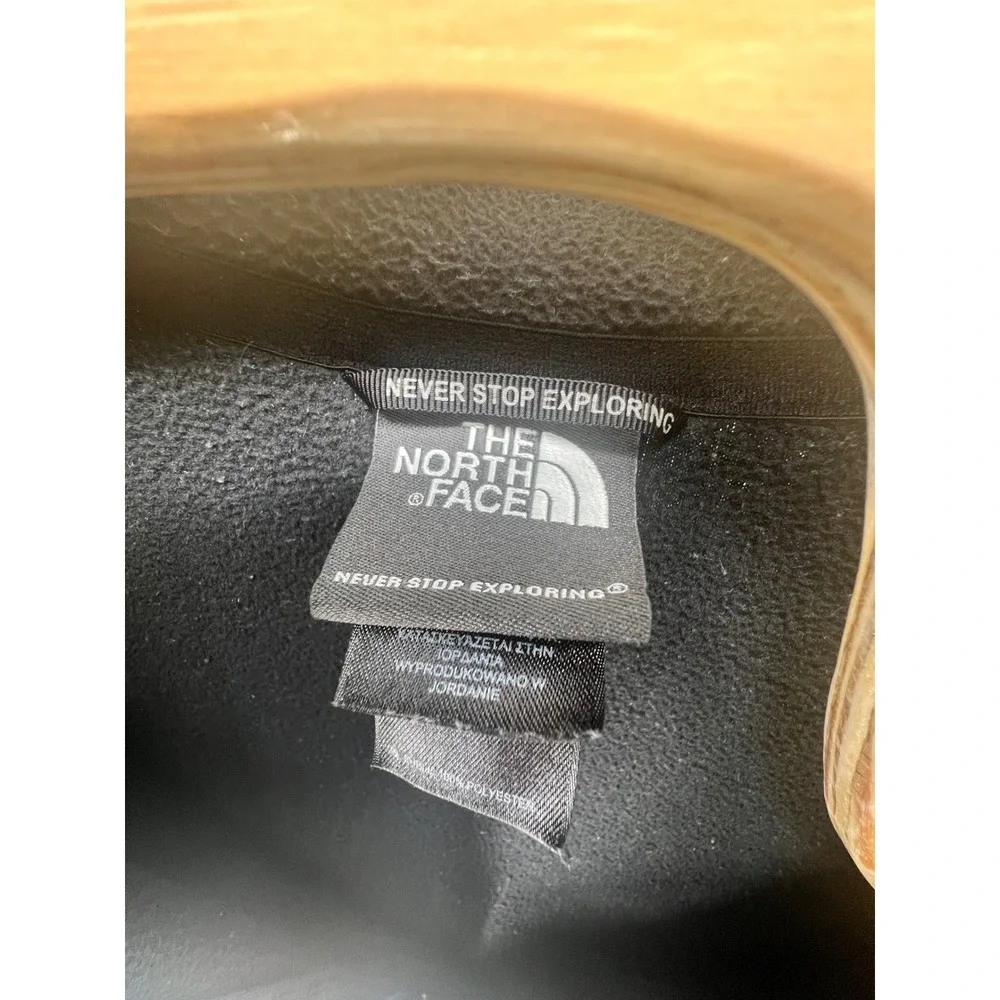 The North Face Fleece 1/4 Zip Pullover Black Men's‎ L G